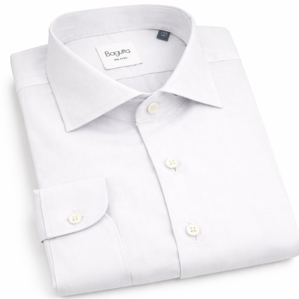 Bagutta Cotton Shirt White — view 4