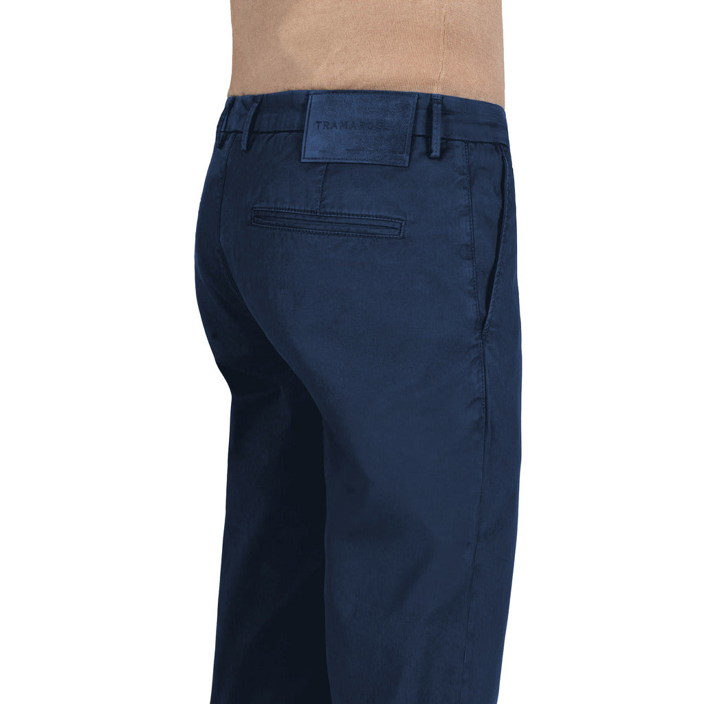 Tramarossa Cotton Trousers Alberto Blue — view 4