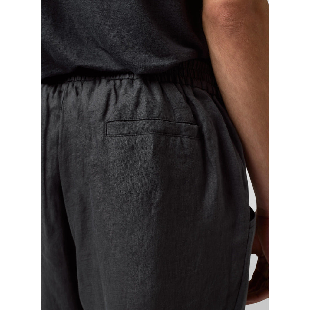 Alpha Studio Linen Trousers Grey — view 5