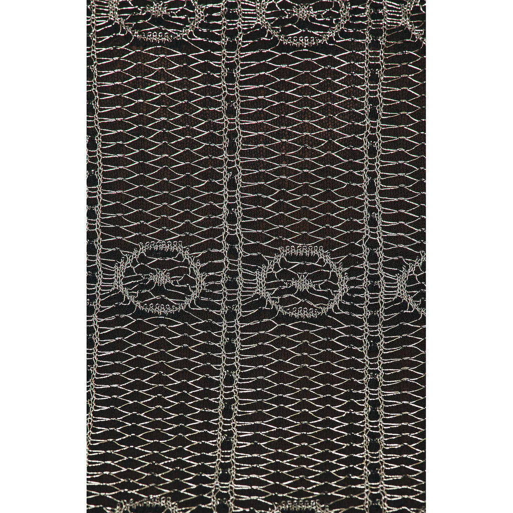 The Attico Top Black-Silver — view 3