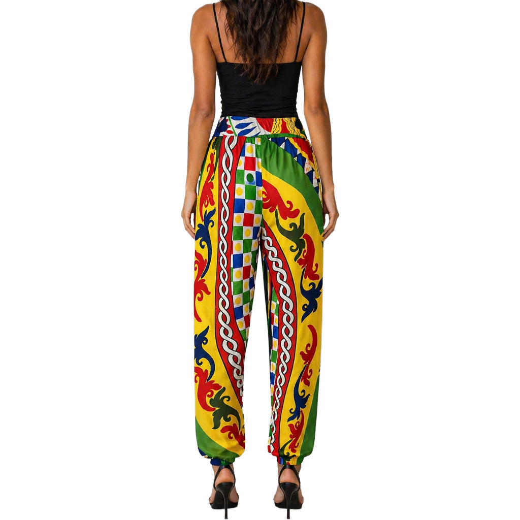 Dolce & Gabbana Trousers Print Siciliana — view 2