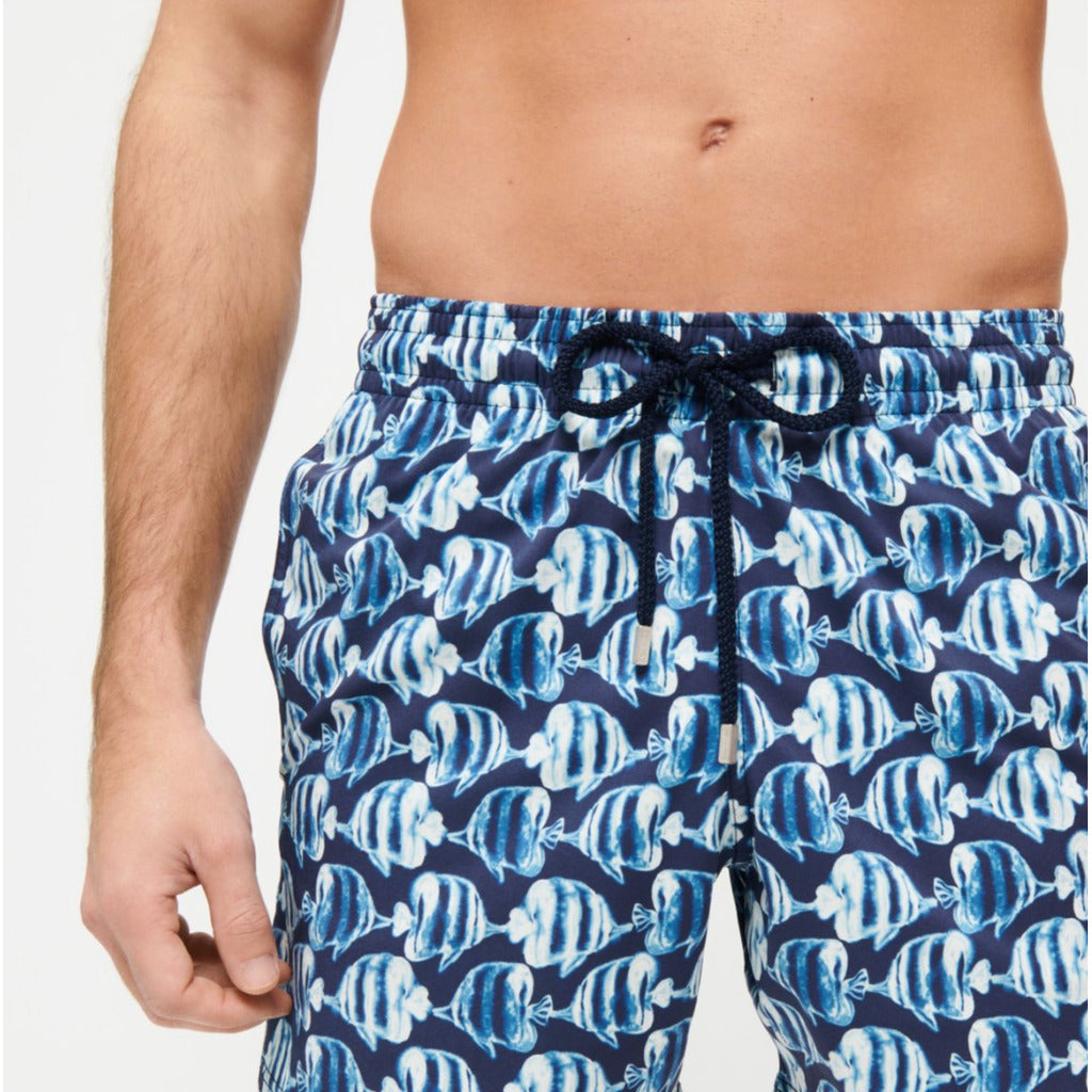 Vilebrequin Cotton Swim Shorts Sea Fish — view 3