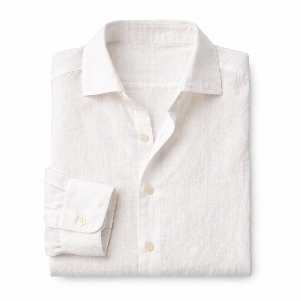 Mc2 Saint Barth Linen Shirt White — view 3