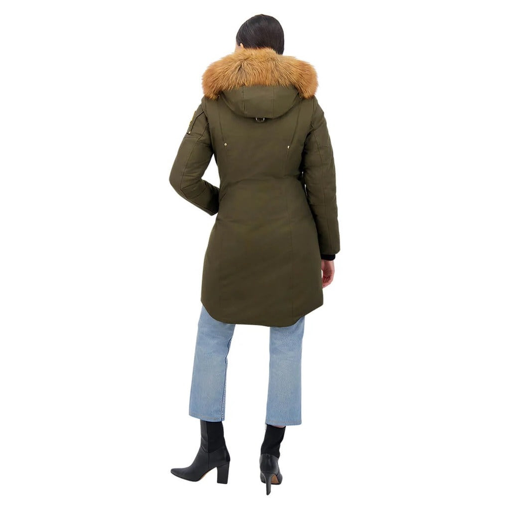 Moose Knuckles Fur Grand Metis Gold — view 3