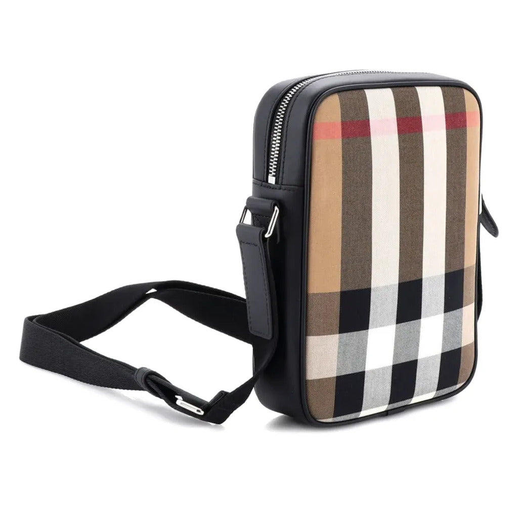 burberry - Man bags - mlpaddy-chkbin-taupe