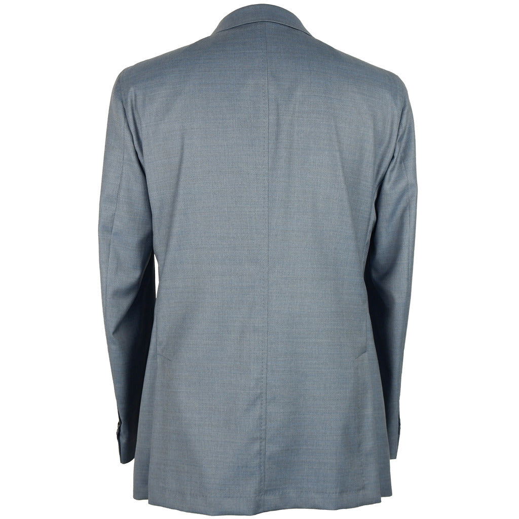 Emilio Romanelli Wool Jacket Light Blue — view 2