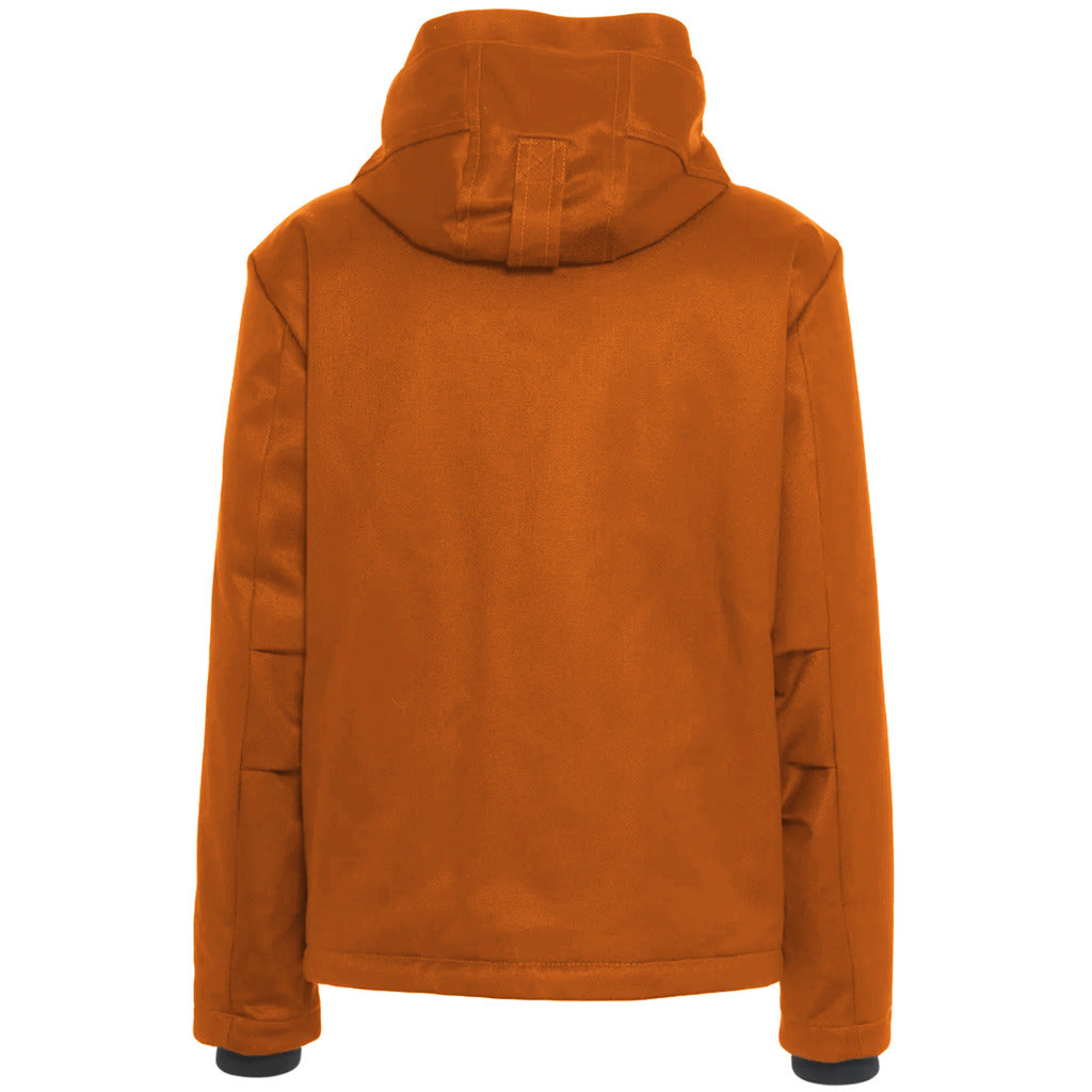 Peuterey fur Wool Jacket Orange — view 2