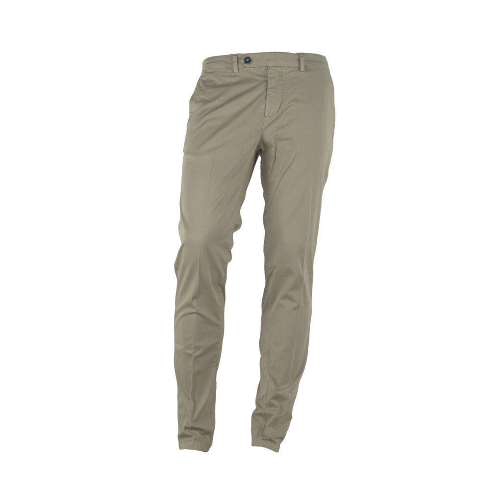 100% Milano Cotton Trousers Beige