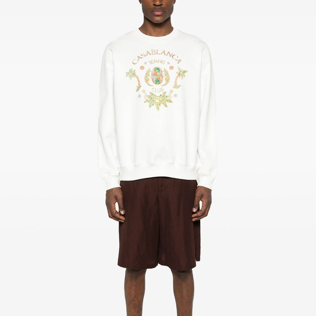 casablanca - Sweatshirts - ms24-jtp00110-bianco