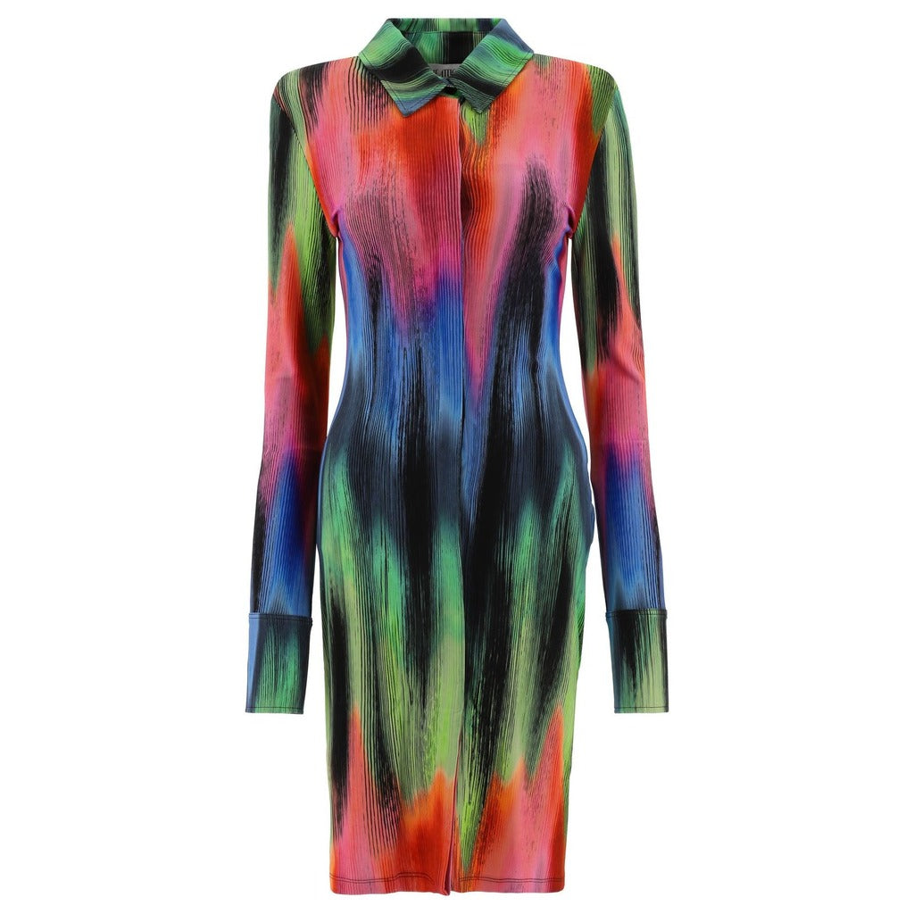 The Attico Dress Elton Multicolor