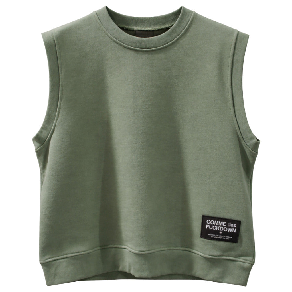 Comme Des Fuckdown Sweatshirt Smanicata Green