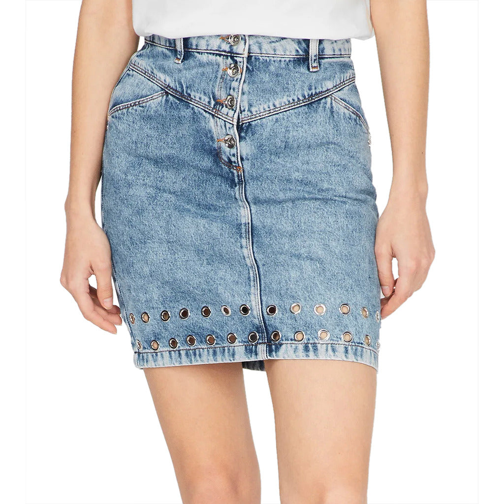 Patrizia Pepe Skirt Denim Washed — view 5