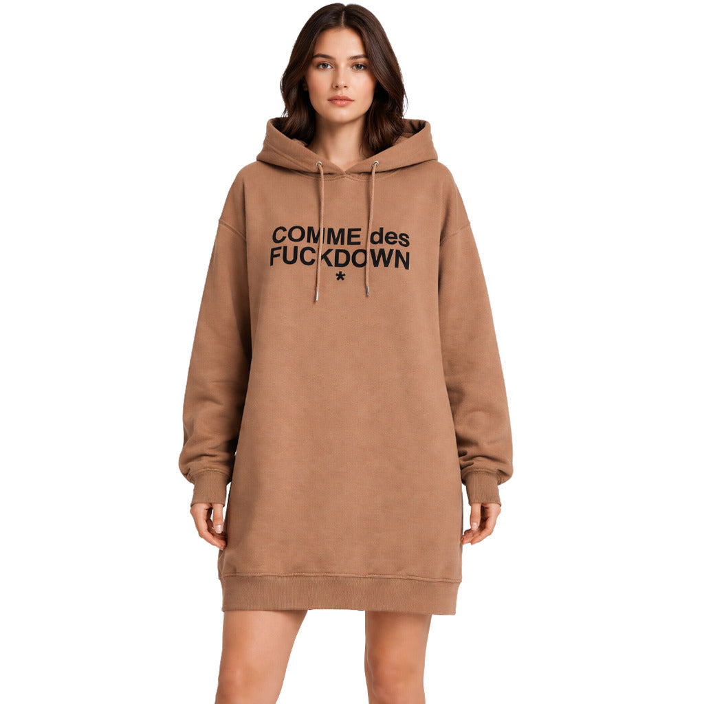 comme des fuckdown - Dress - cdfd1540-marrone