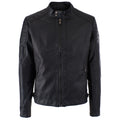 Yes Zee eco-leather jacket black