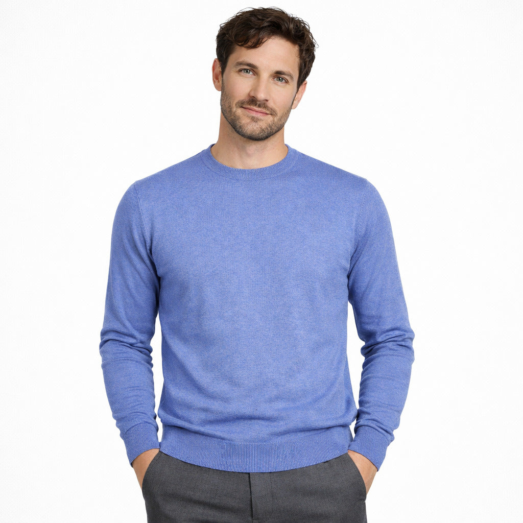 Emilio Romanelli Cashmere Crewneck Riviera
