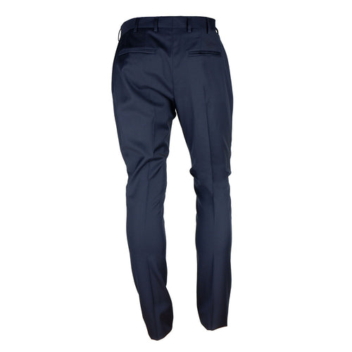 100% Milano Wool Trousers Blue — view 2