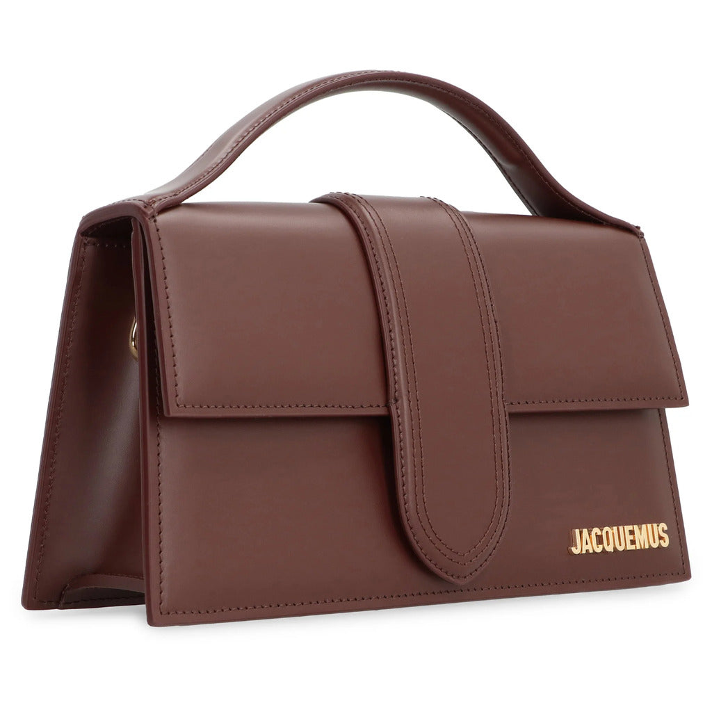 Jacquemus Leather Le Grand Bambino Gold — view 3