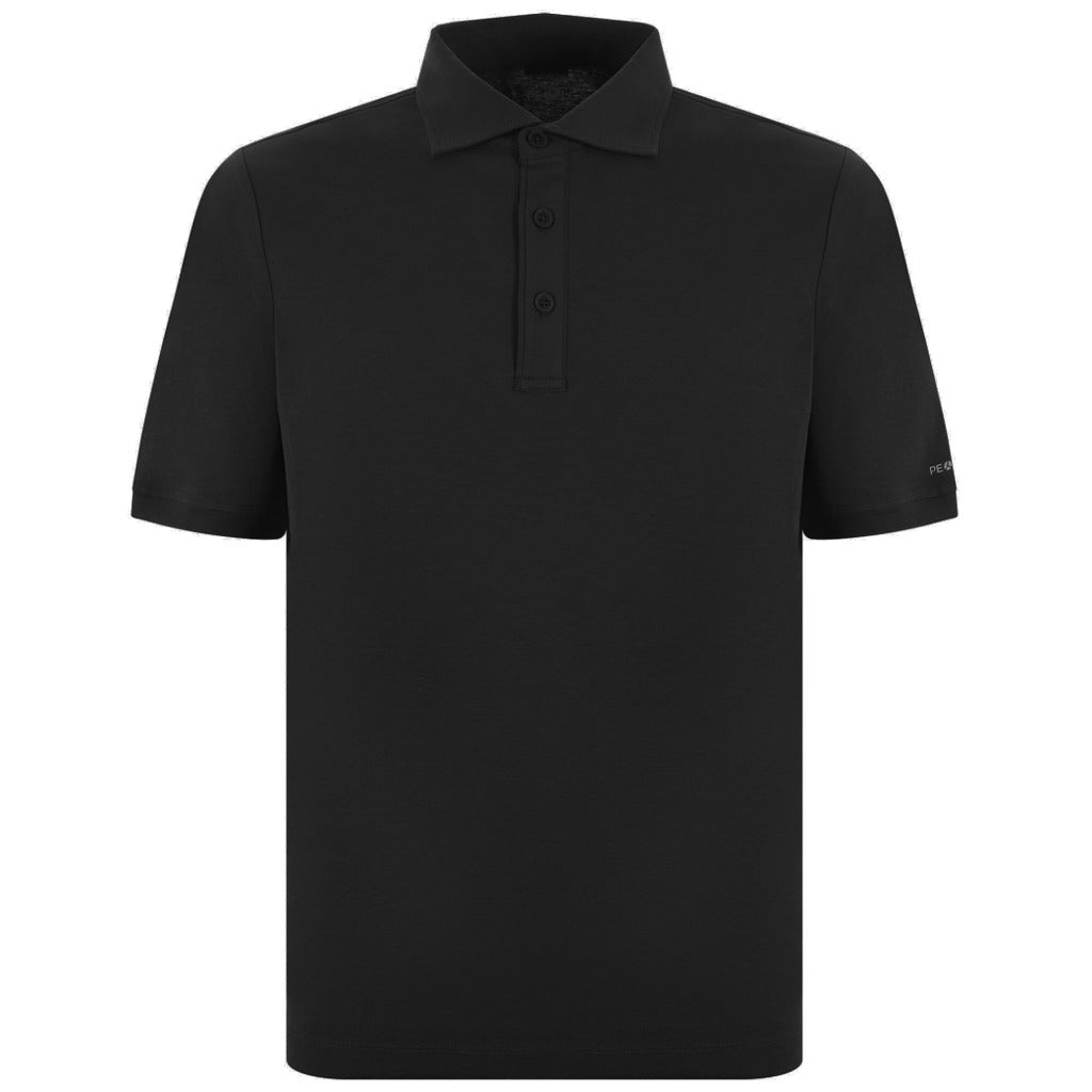 People Of Shibuya Cotton Polo Male Nero