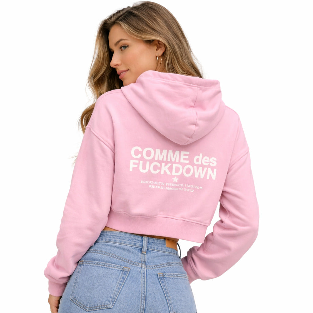 comme des fuckdown - Sweatshirts - cfabw00095-rosa