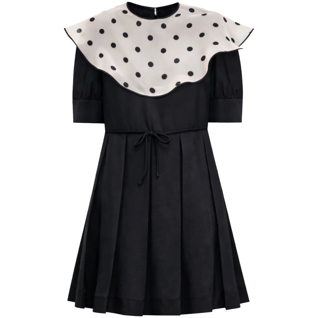 Valentino Garavani Silk Dress Black