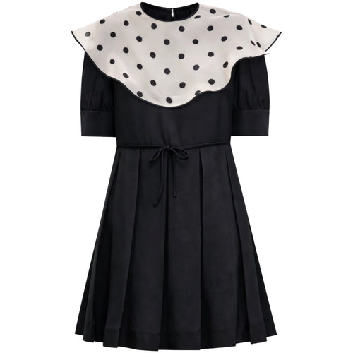 Valentino Garavani Silk Dress Black