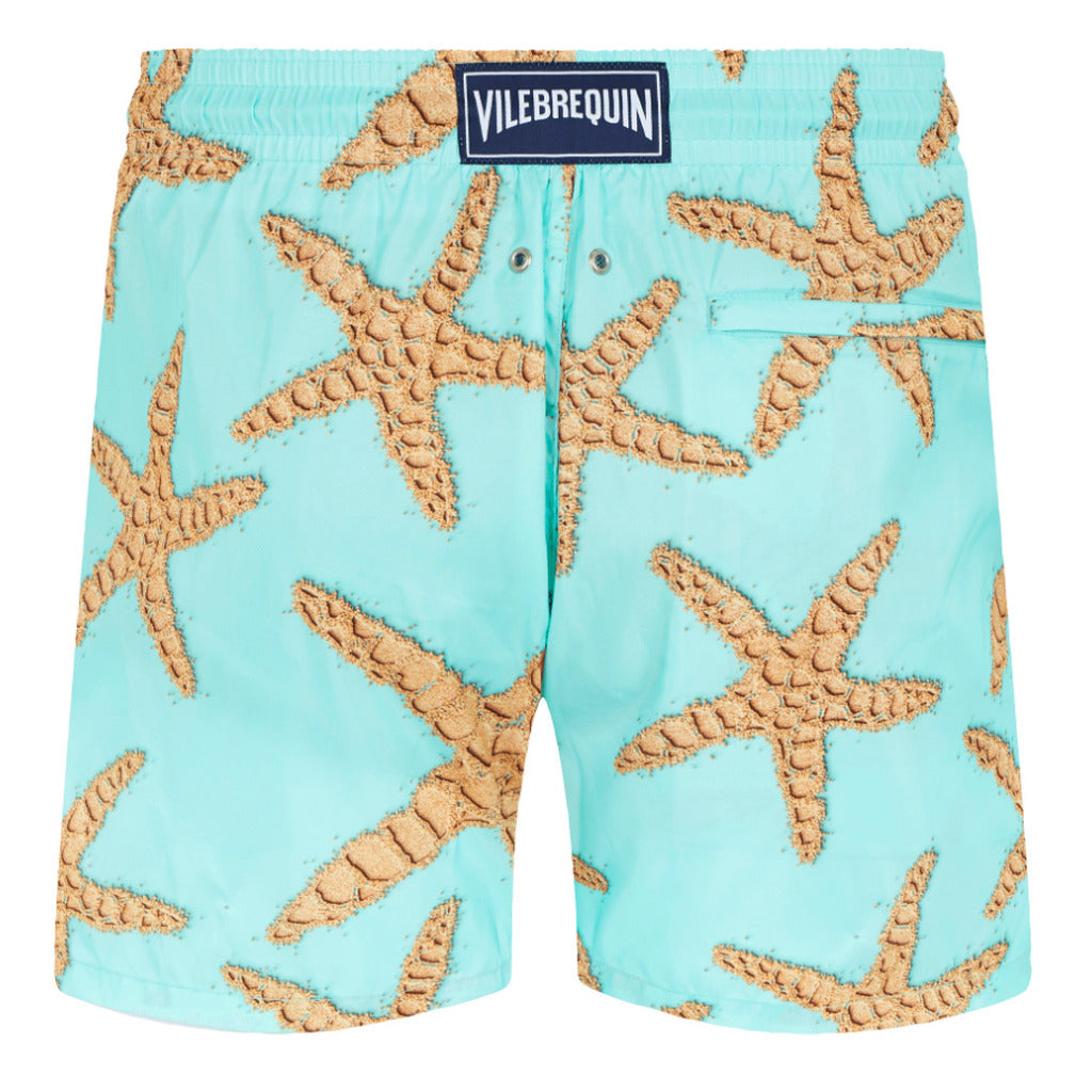 Vilebrequin Cotton Swim Shorts Sand Starlettes — view 2