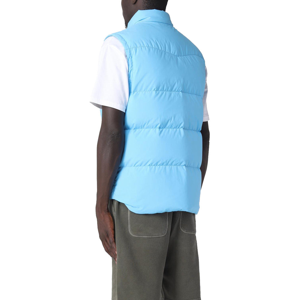 Woolrich Vest Down Jacket Light Blue — view 2