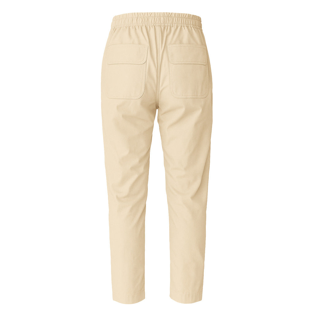 alpha studio - Trousers - au-5403q-beige
