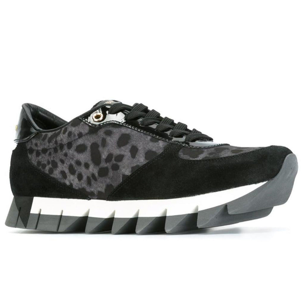 Dolce & Gabbana Leather Sneakers Black — view 3
