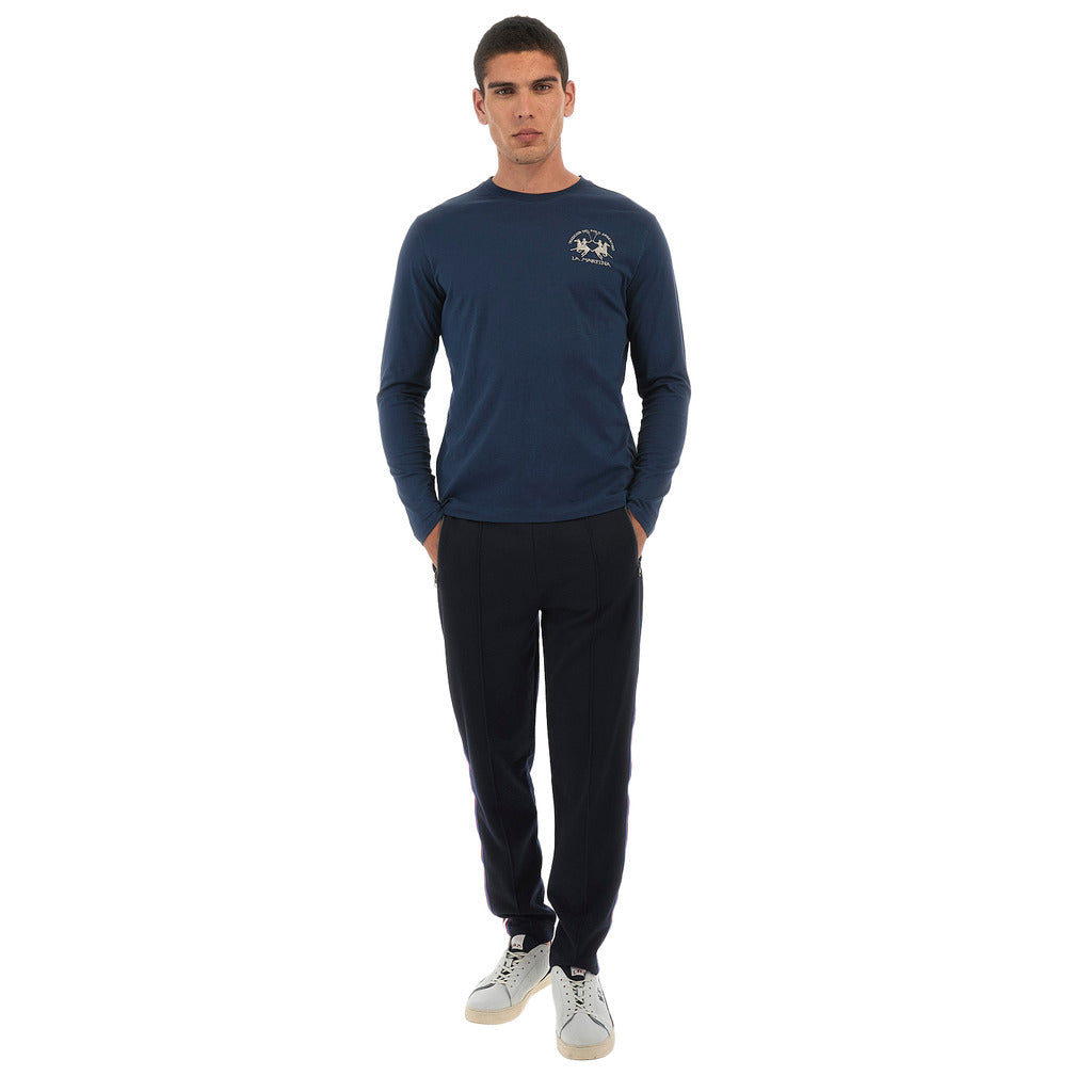La Martina Cotton Top Navy Blue — view 4