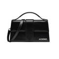 Jacquemus Le Grand Bambino Crossbody bag with silver logo, black