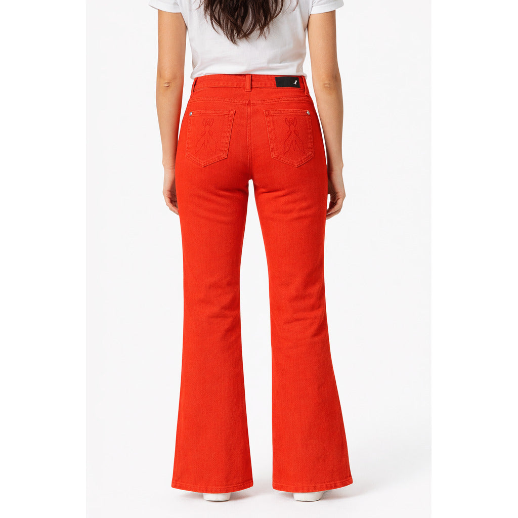 Patrizia Pepe Trousers Rossi Red — view 5