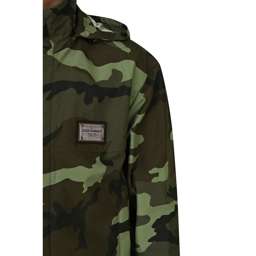 Dolce & Gabbana Nylon Jacket Antipioggia Camouflage — view 4