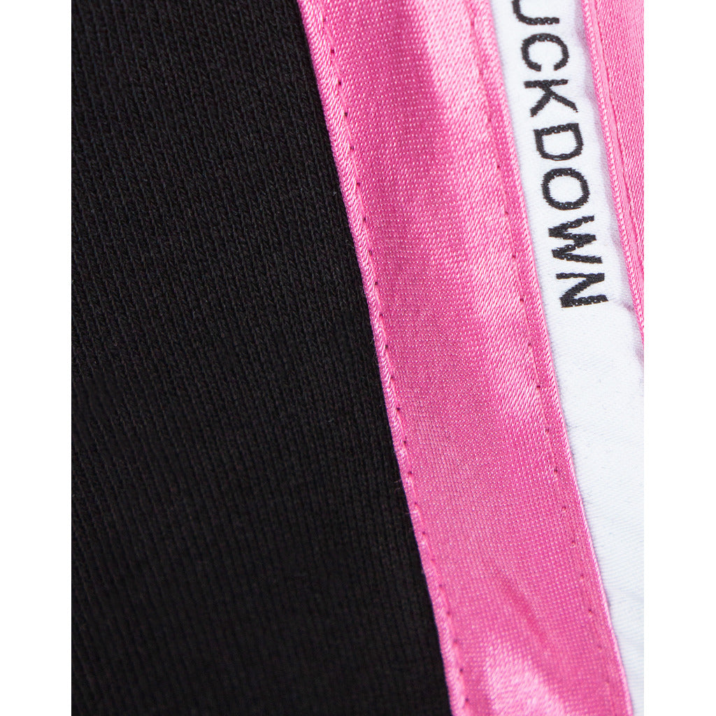 Comme Des Fuckdown Sweatshirt Short Hooded Fuchsia — view 4