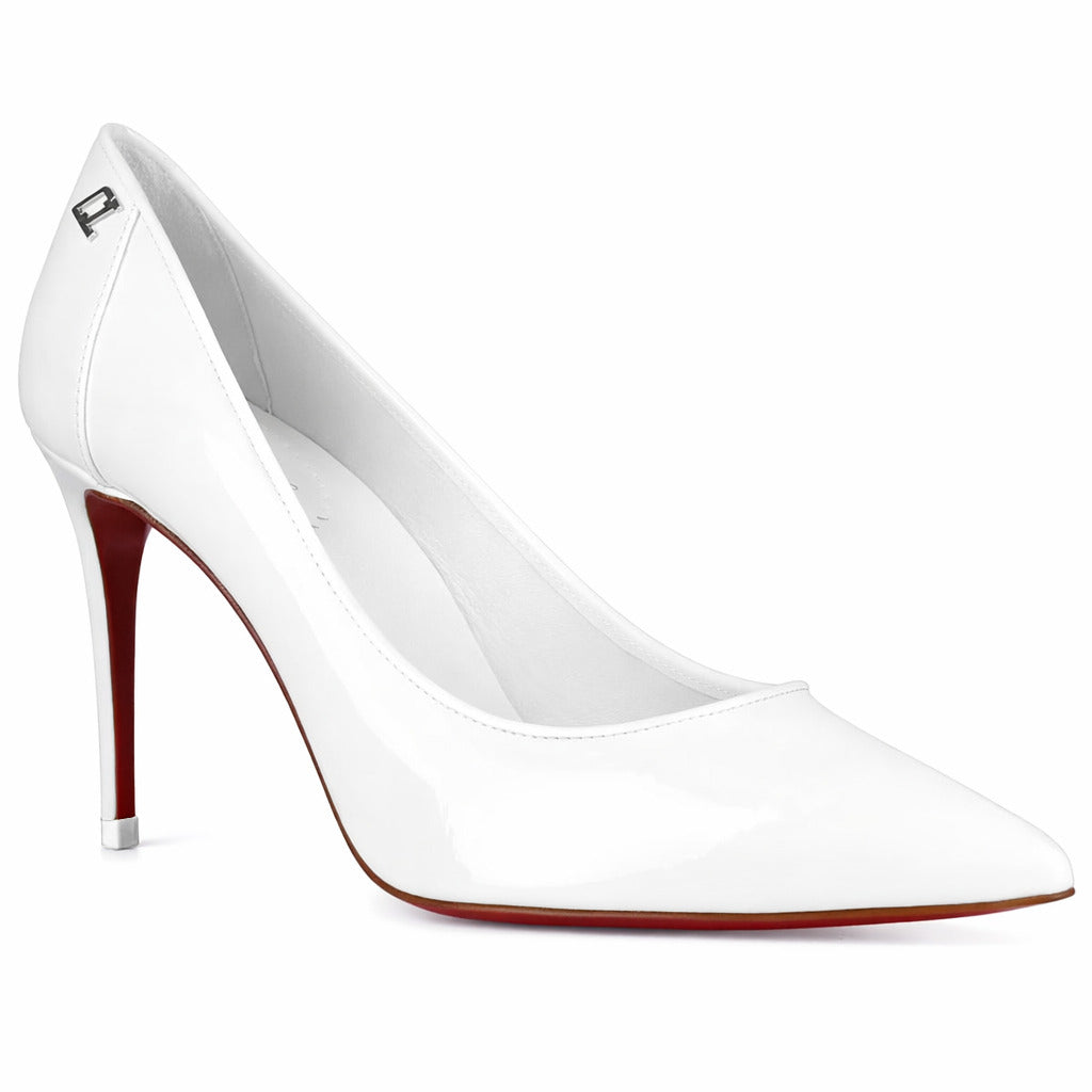 Christian Louboutin Leather Heels White — view 4