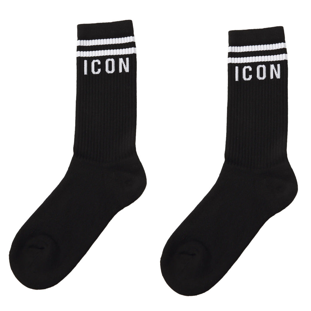 Dsquared2 Cotton Socks Black — view 2