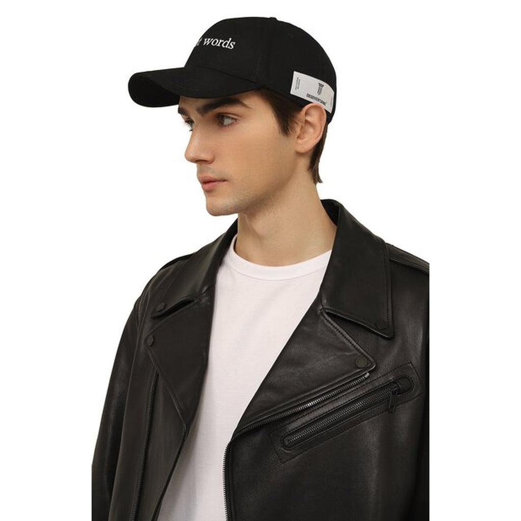 Diego Venturino Cotton Hat Black — view 3