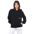 Hinnominate Cotton Sweatshirt Hooded Nera