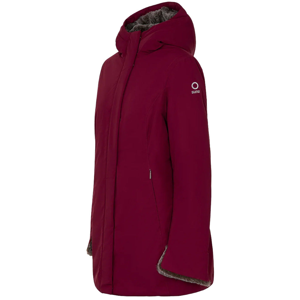 Suns Polyester Marmolada Fur Jacket — view 3