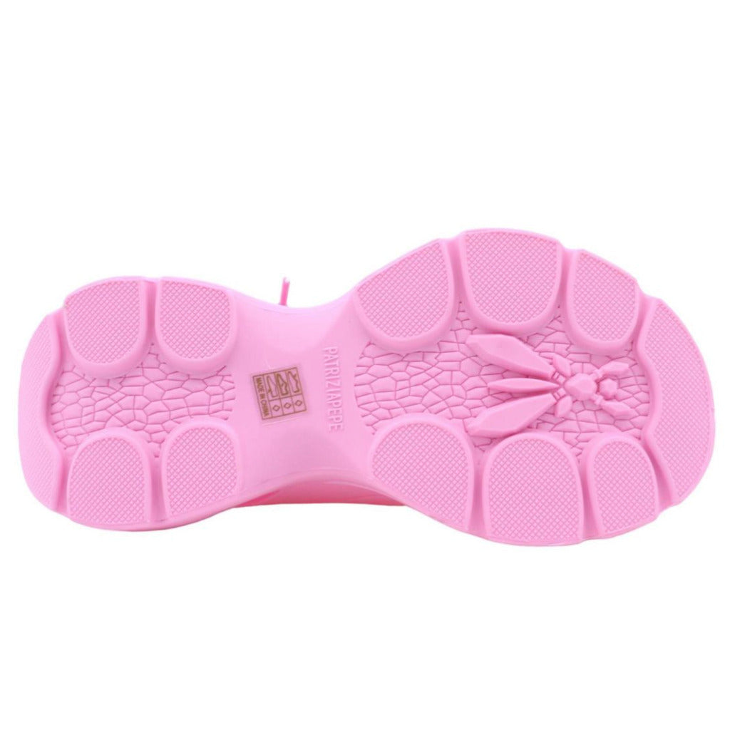 Patrizia Pepe Nylon Sandali Gomma Rosa — view 4