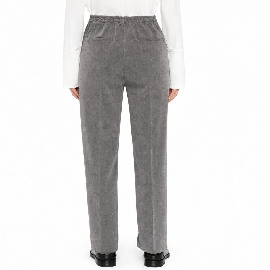 Patrizia Pepe Trousers Grey Melange — view 2