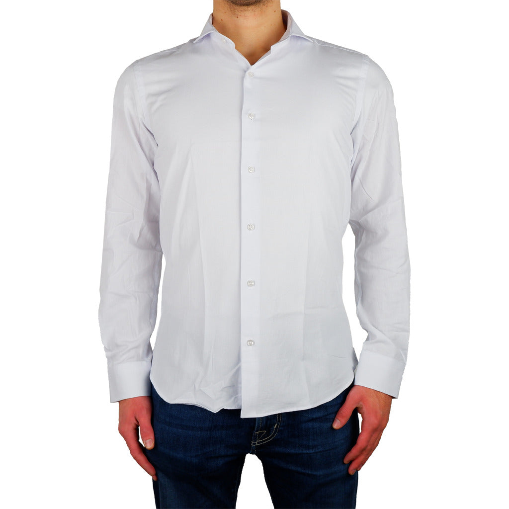 100% Milano Cotton Shirt White