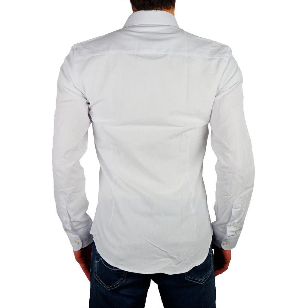 100% Milano Cotton Shirt White — view 2