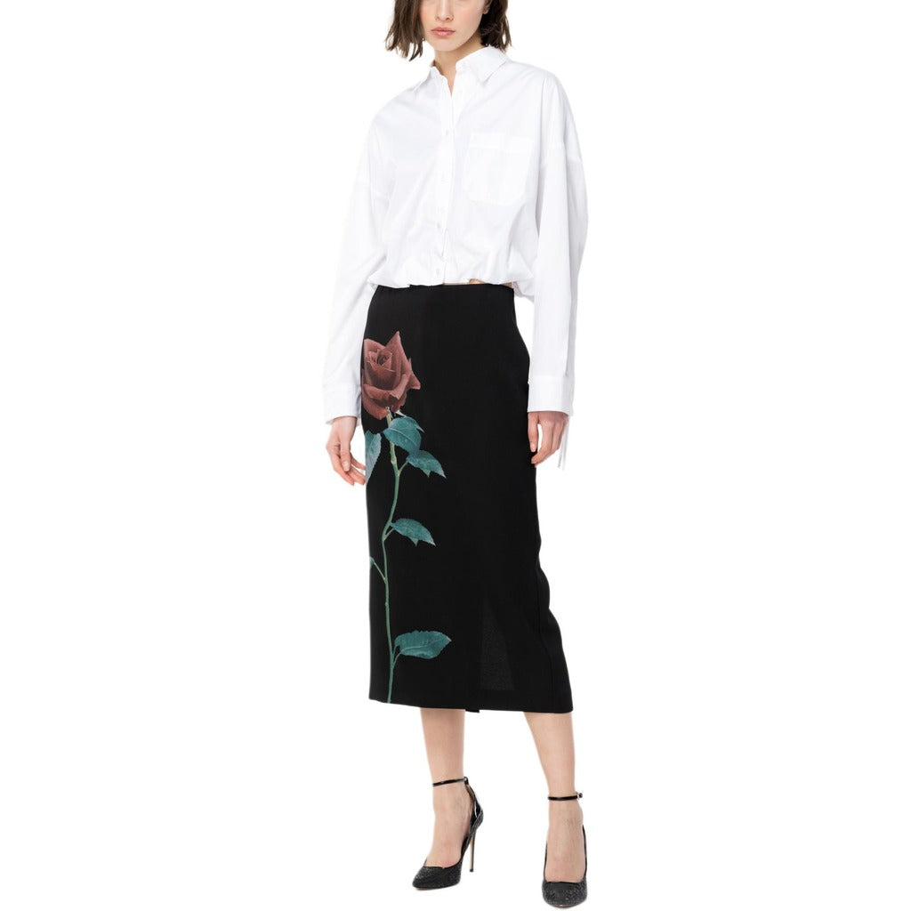 Pinko Skirt Ganache Black