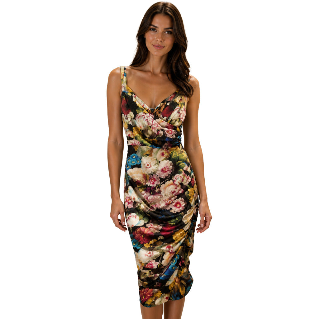 Dolce & Gabbana Dress Drapeggiato Floreale