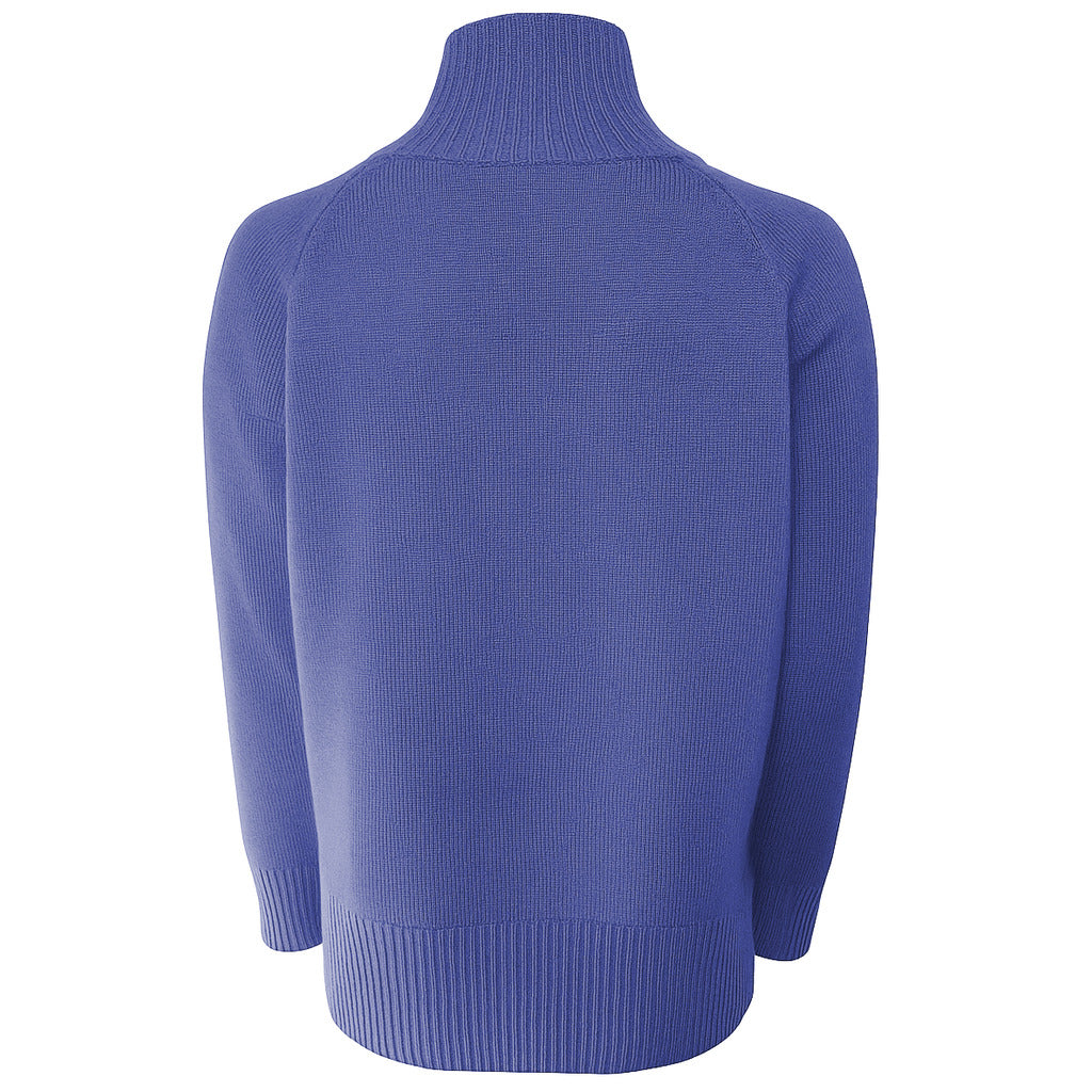 Emilio Romanelli Cashmere Sweater Sapphire Blue — view 3