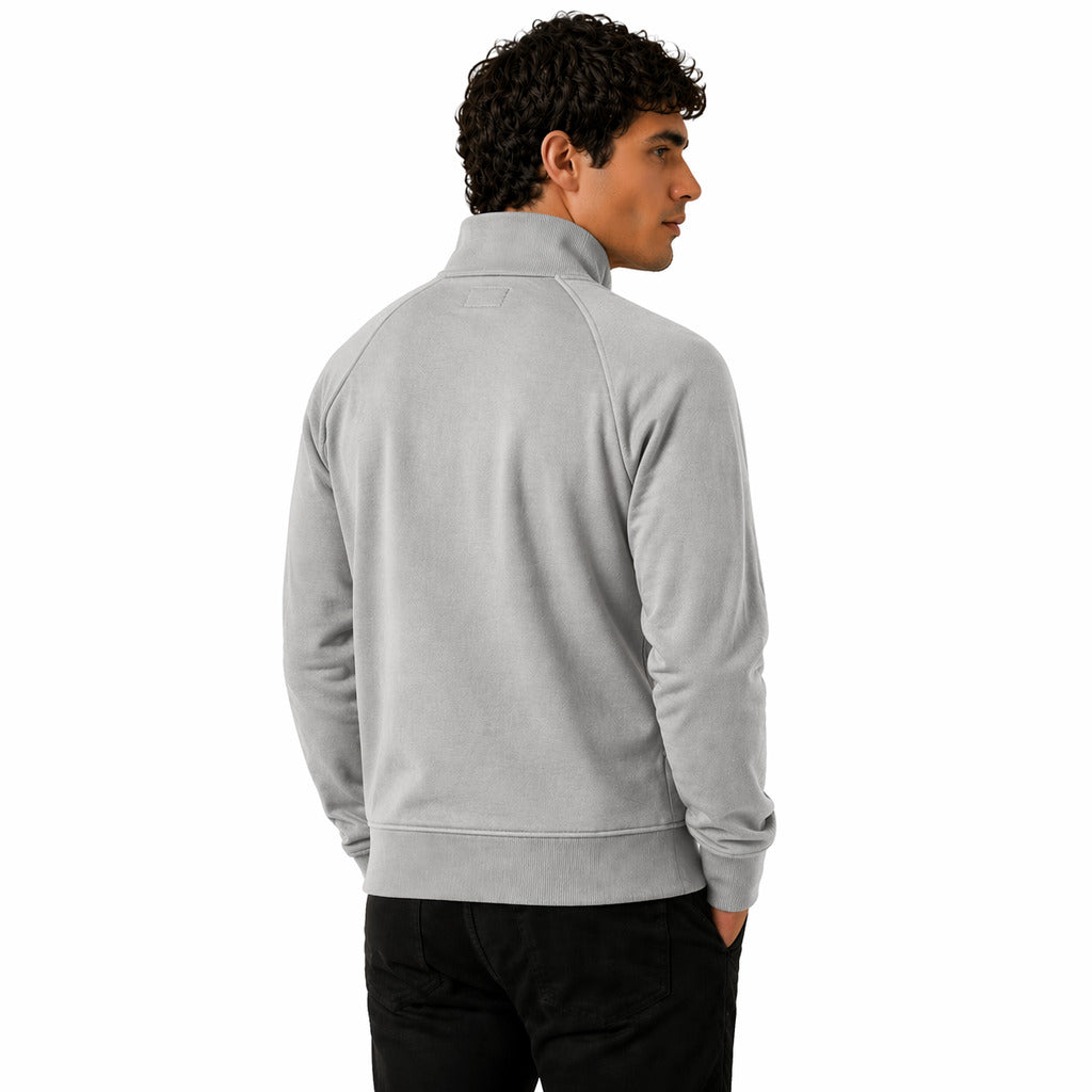 C.P. Company Sweatshirt Polo Collar Grey — view 2