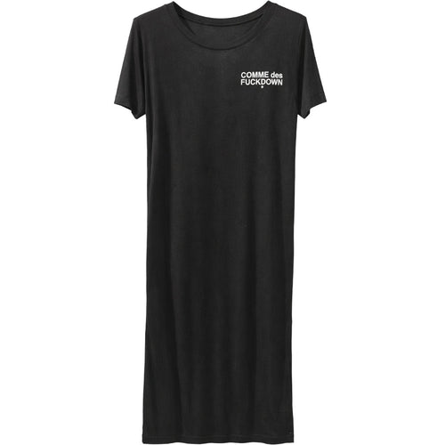 Comme Des Fuckdown Dress Black