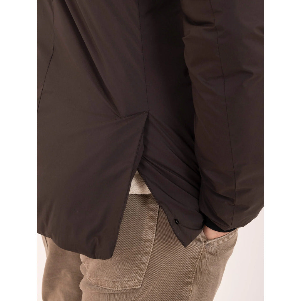 People Of Shibuya Padded Jacket With Thermal Insulation In Technical Brown — view 5