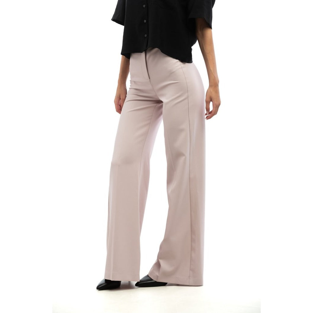 Patrizia Pepe Trousers Lilac Tulle — view 2